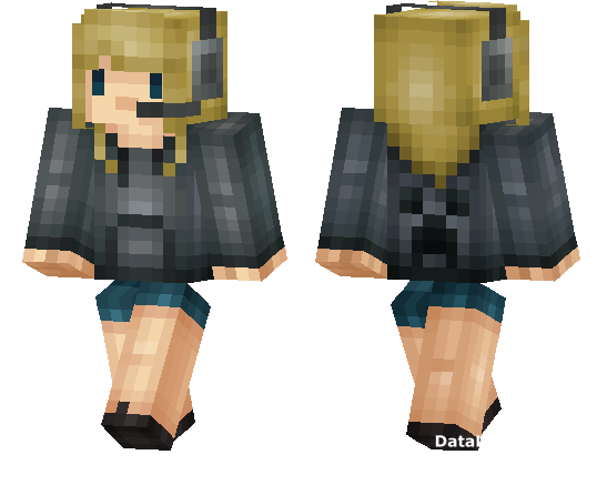 Gamer Girl Skin Best Mods Textures And Maps For Minecraft Pe