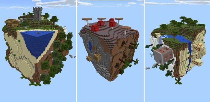 4 Worlds map [Survival]