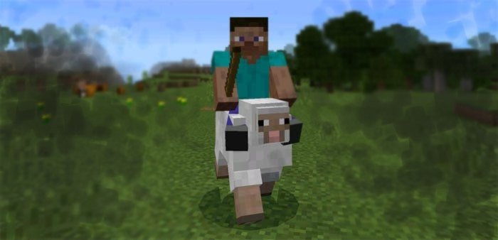 Mob Bikes mod for Minecraft PE 0.16.0