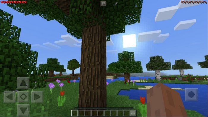 Just a regular tree in Minecraft