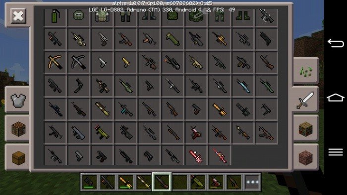 The mod adds more than 50 items