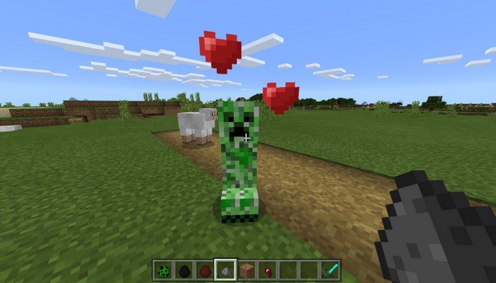 Taming a creeper