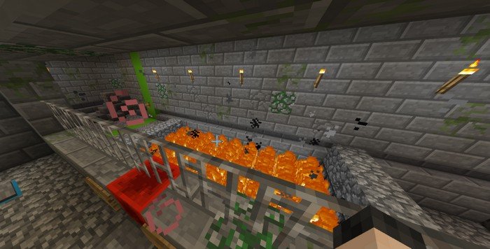 Run or dead map for Minecraft PE 1.2.6