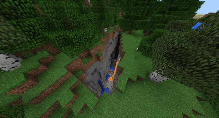 Ravine at spawn