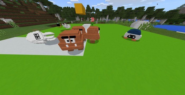 Mario 3D world mod for Minecraft PE 1.2.5