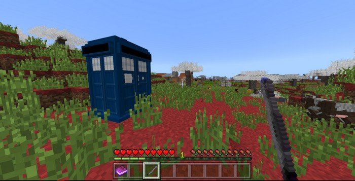 Tardis map for Minecraft PE 1.2.13