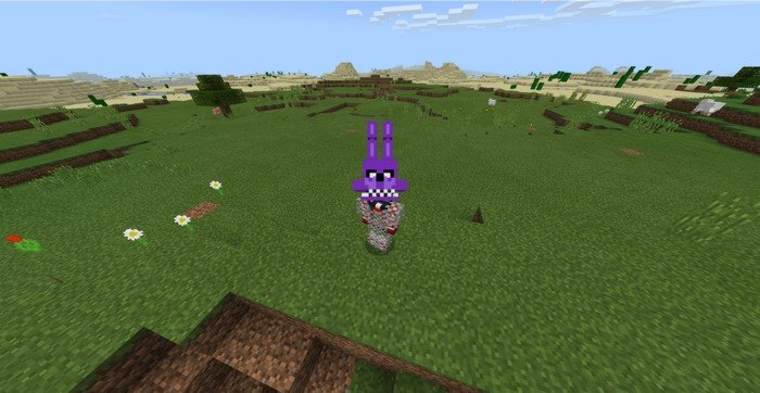 FNAF Heads mod for Minecraft PE 1.2.9