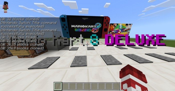 Nintendo Switch in Minecraft PE