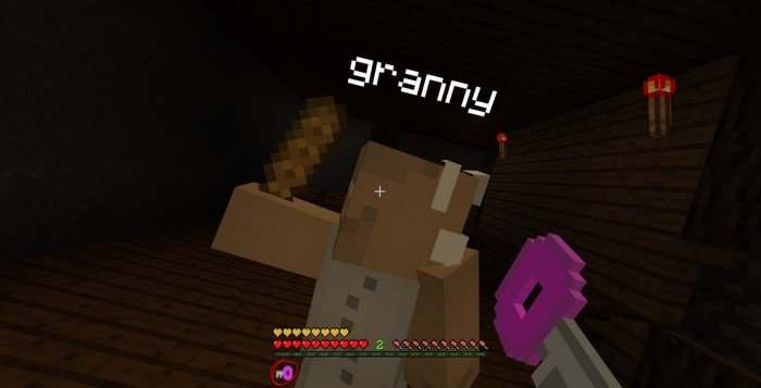 Granny scary map for Minecraft PE 1.4.2