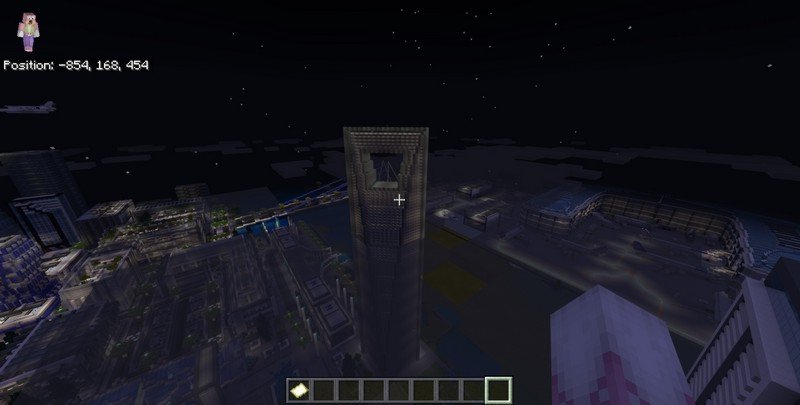 Modern City map for Minecraft PE 1.11.4