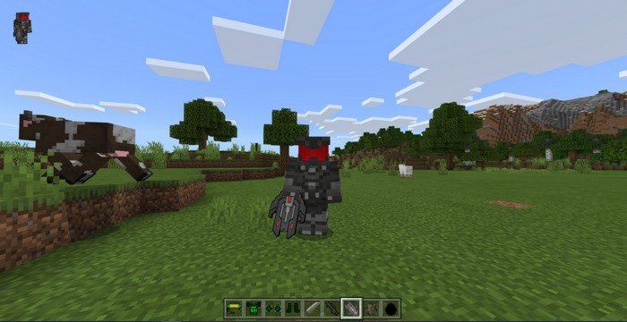 Futuristic Weapons addon for Minecraft PE 1.11.4