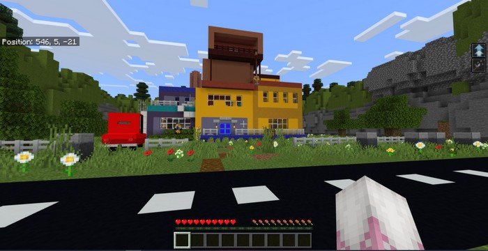 Hello Neighbor map for Minecraft PE 1.11.4