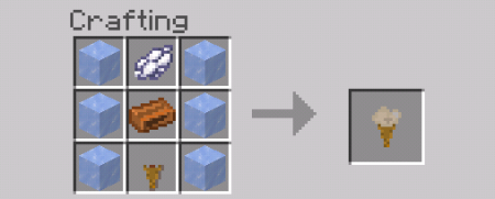 Ice Cream mod for Minecraft PE 1.12.0