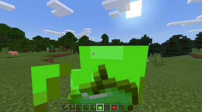 Emerald Items addon for Minecraft PE 1.12.0