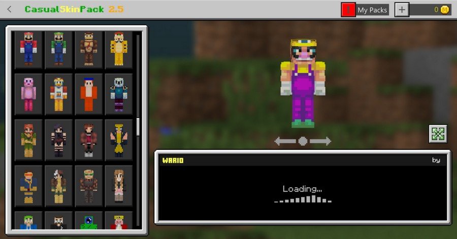 835 Casual skin pack for Minecraft PE 1.16.40