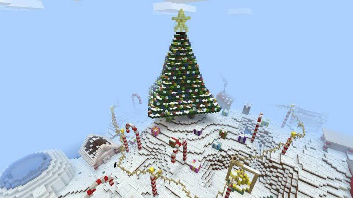 Winter Royale map for Minecraft PE 1.14.0