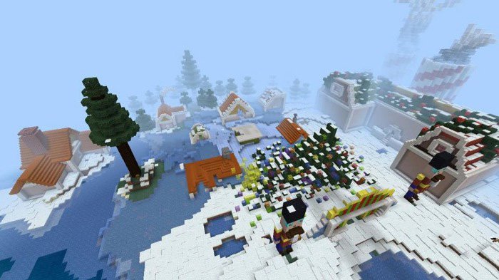 Winter Royale map for Minecraft PE 1.14.0