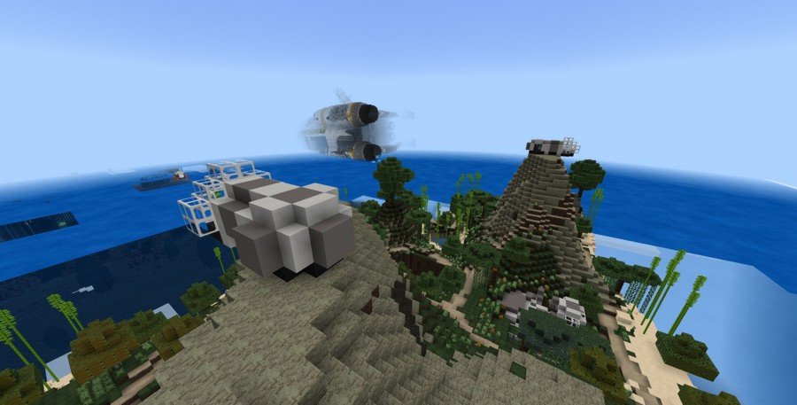 Subnautica map for Minecraft PE 1.14.1