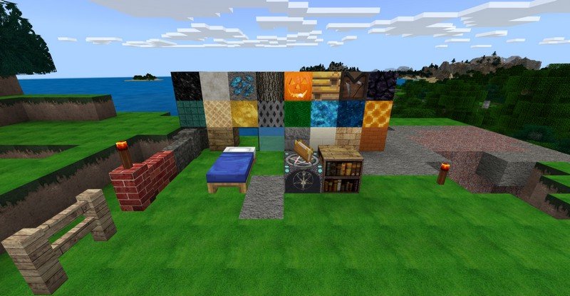 DHBE texture pack for Minecraft PE 1.14.30