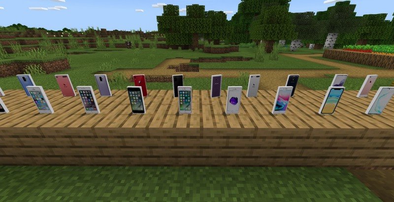 Smartphones addon for Minecraft PE 1.14.30