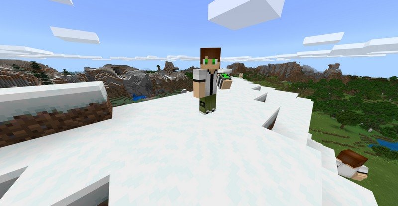 Ben 10 addon for Minecraft PE 1.16.20