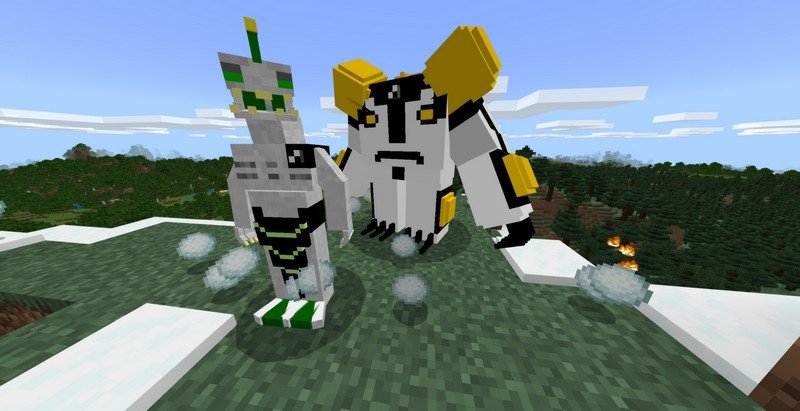 Ben 10 addon for Minecraft PE 1.16.20