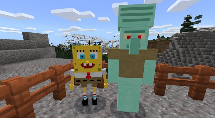 Spongebob and Squidward