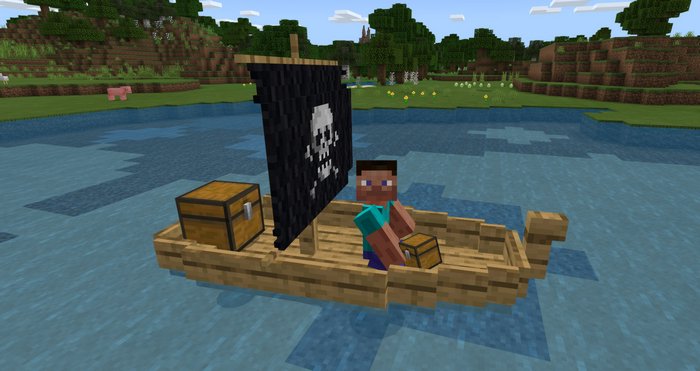 Boats addon for Minecraft PE 1.16.40