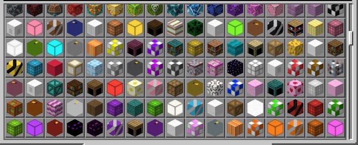 Decoration Blocks addon for Minecraft PE 1.14.60