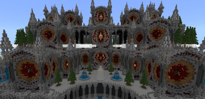 Large Castle map for Minecraft PE 1.16.40