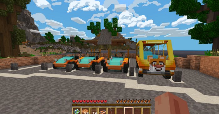 Safari World map for Minecraft PE 1.16.20