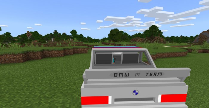 BMW M3 addon for Minecraft PE 1.16.20