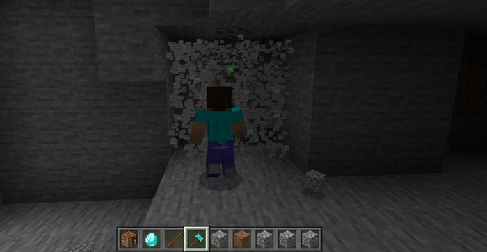 Mining Hammer addon for MCPE 1.16.20