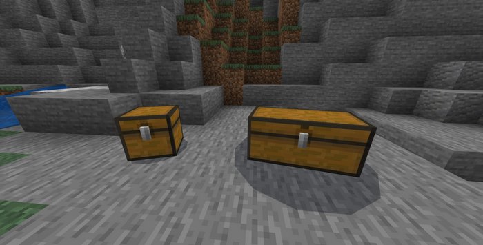 Chest Mimic addon for Minecraft PE 1.16.20