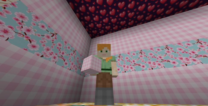 Wallpapers addon for Minecraft PE 1.16.40