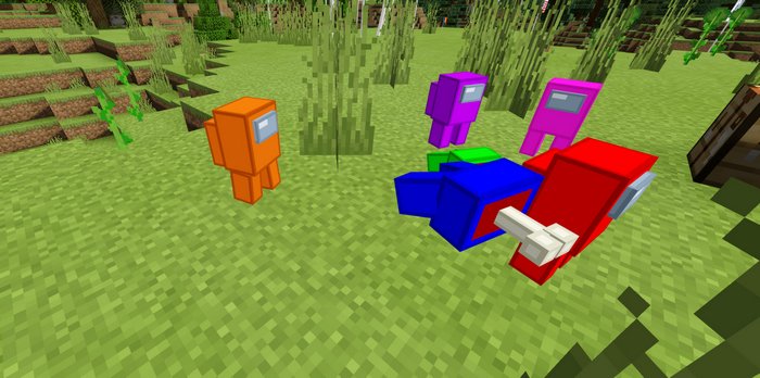 Among Us addon for Minecraft PE 1.16.40