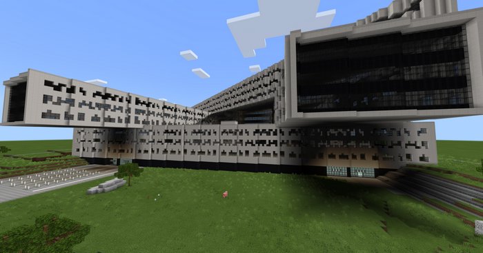 Equinor Building map for Minecraft PE 1.16.40